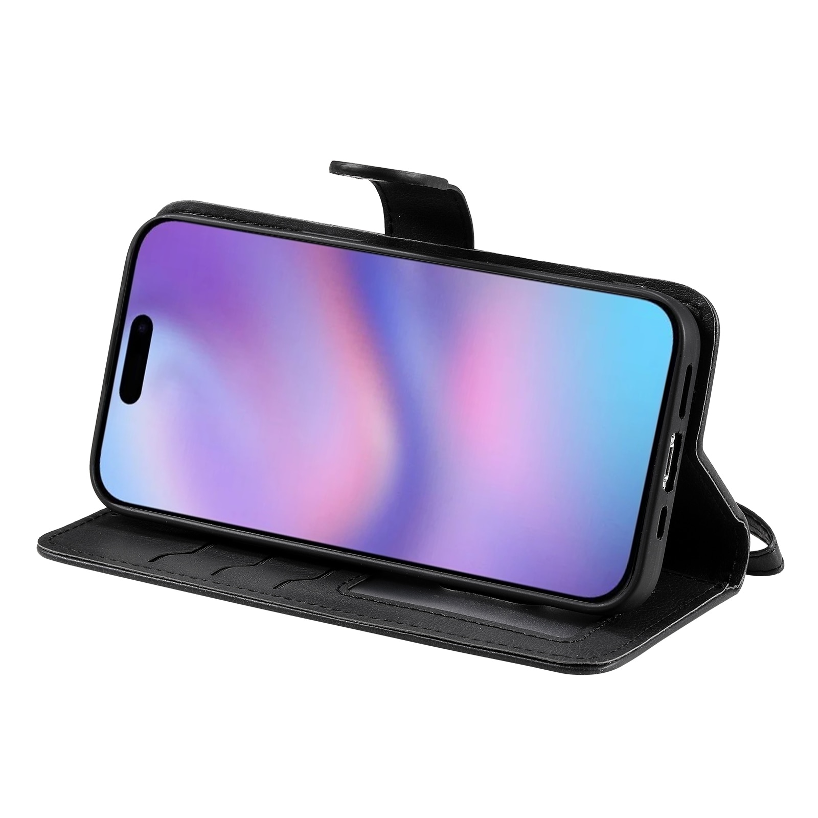 Magnetisk Wallet iPhone 17 sort