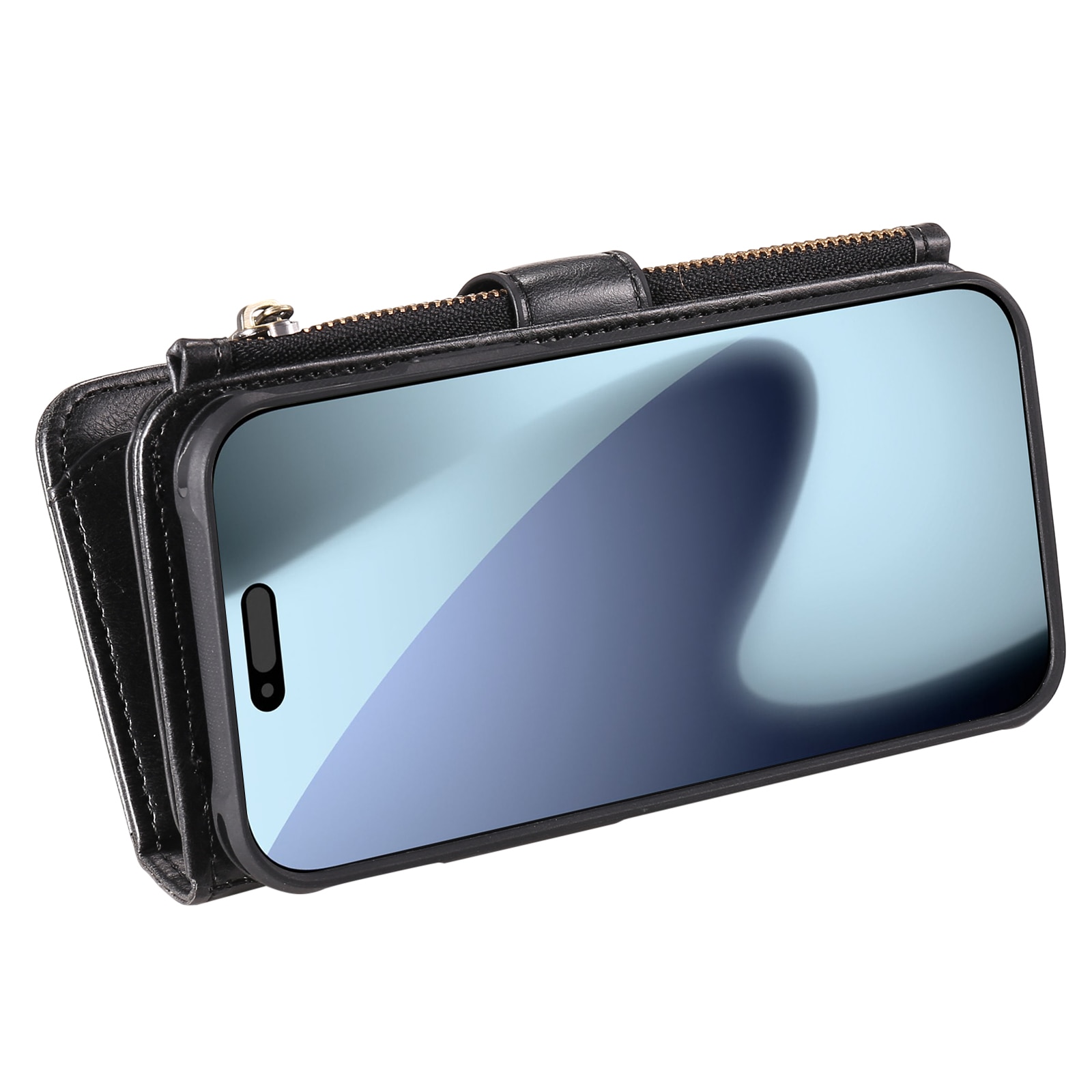 Magnet Leather Multi-Wallet iPhone 17 Pro Max sort