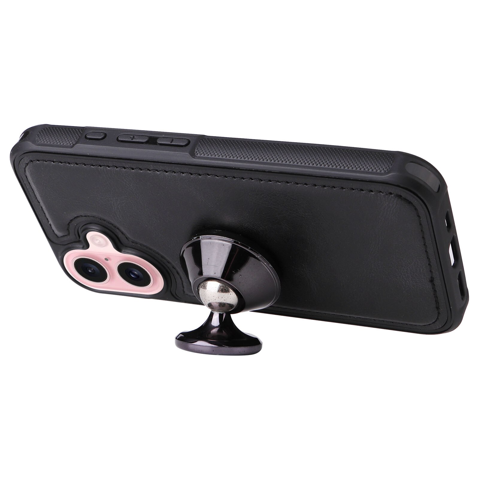 Magnet Leather Multi-Wallet iPhone 17 sort