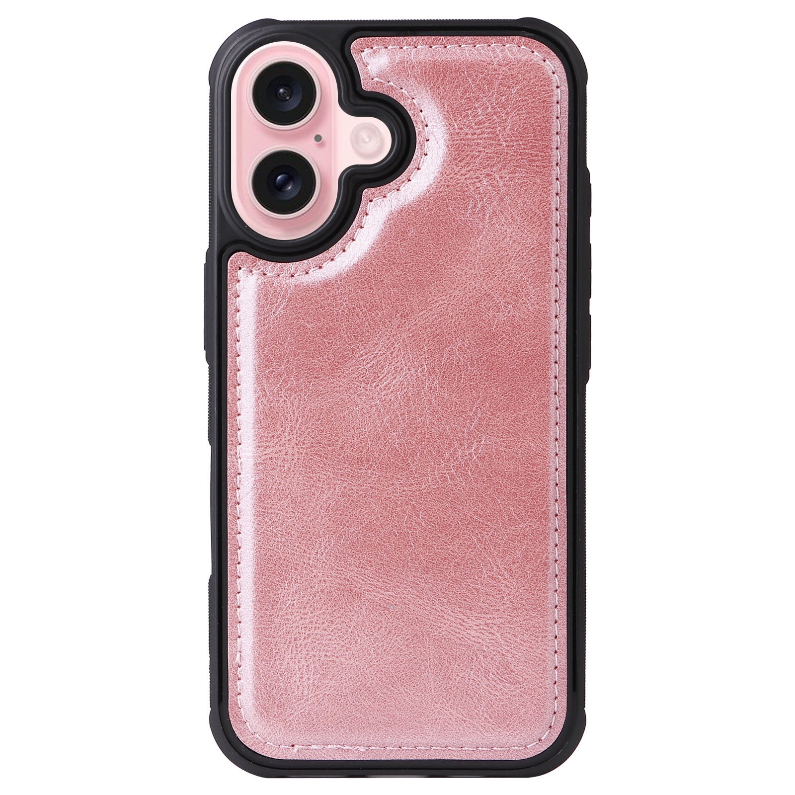 Magnet Leather Multi-Wallet iPhone 17 Lyserød
