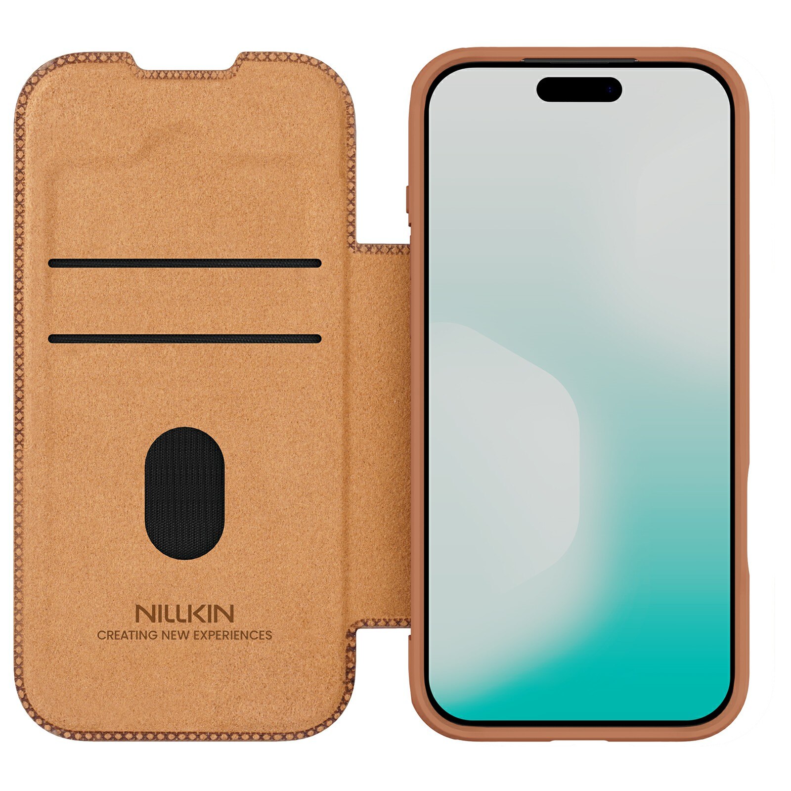 Qin Pro CamShield iPhone 17 Pro Brun