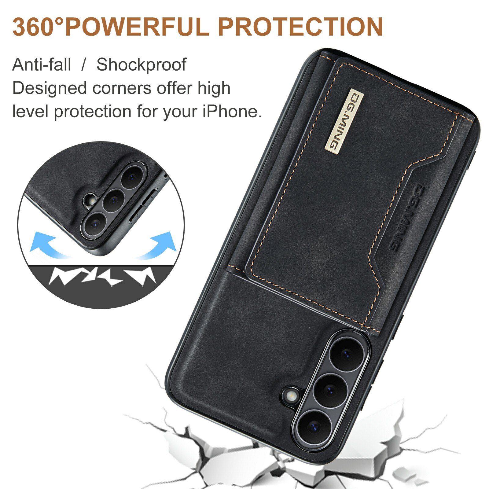 Magnetic Card Slot Case Samsung Galaxy S25 FE Sort