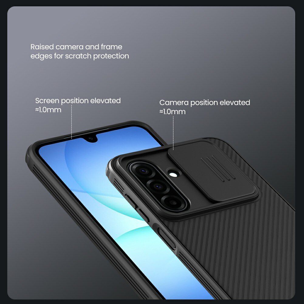 CamShield Cover Samsung Galaxy A17 Sort