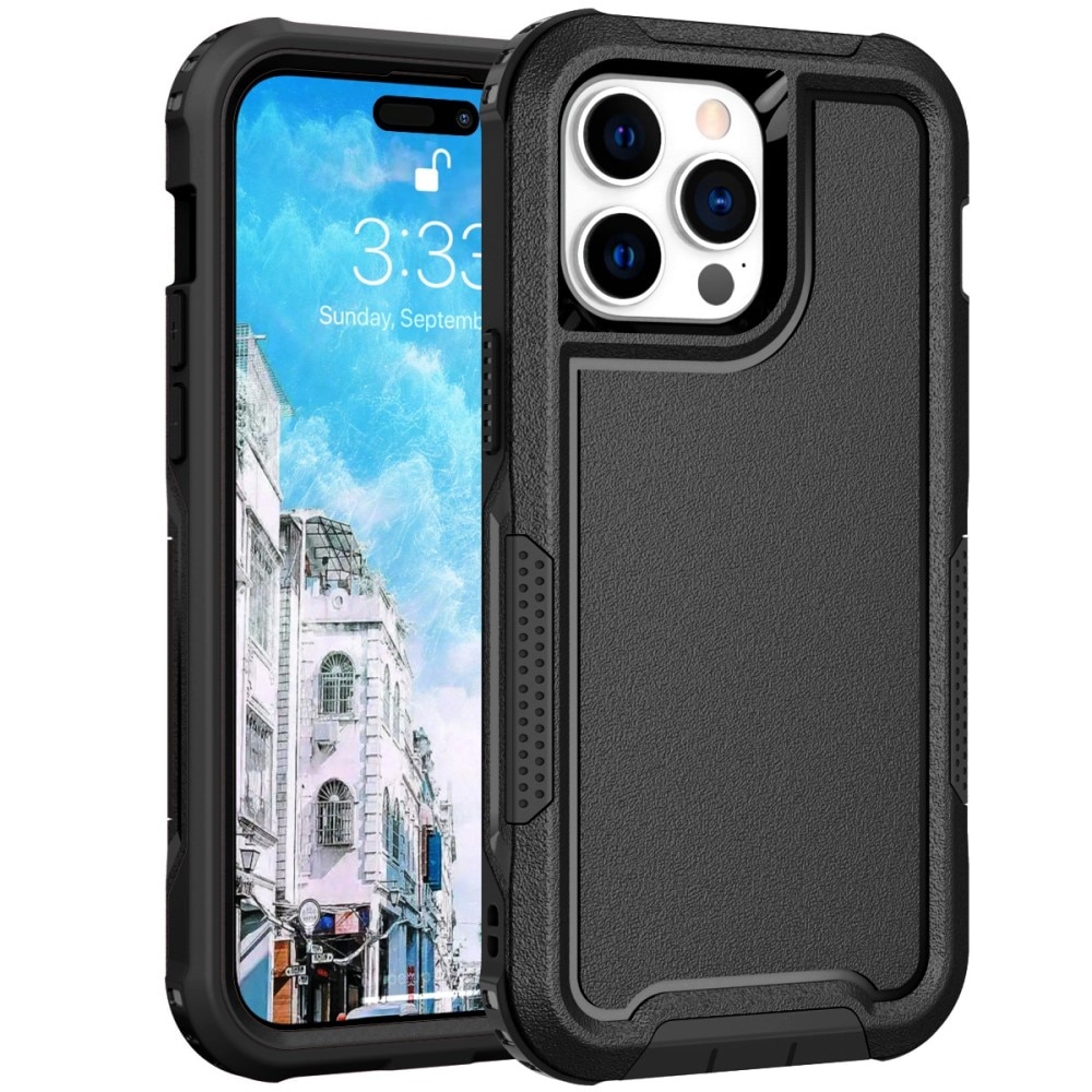 Extra Full Cover Case iPhone 14 Pro sort