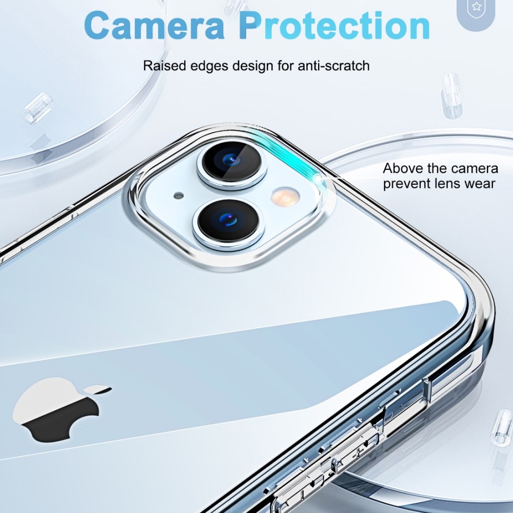 Full Protection Case iPhone 14 Plus gennemsigtig