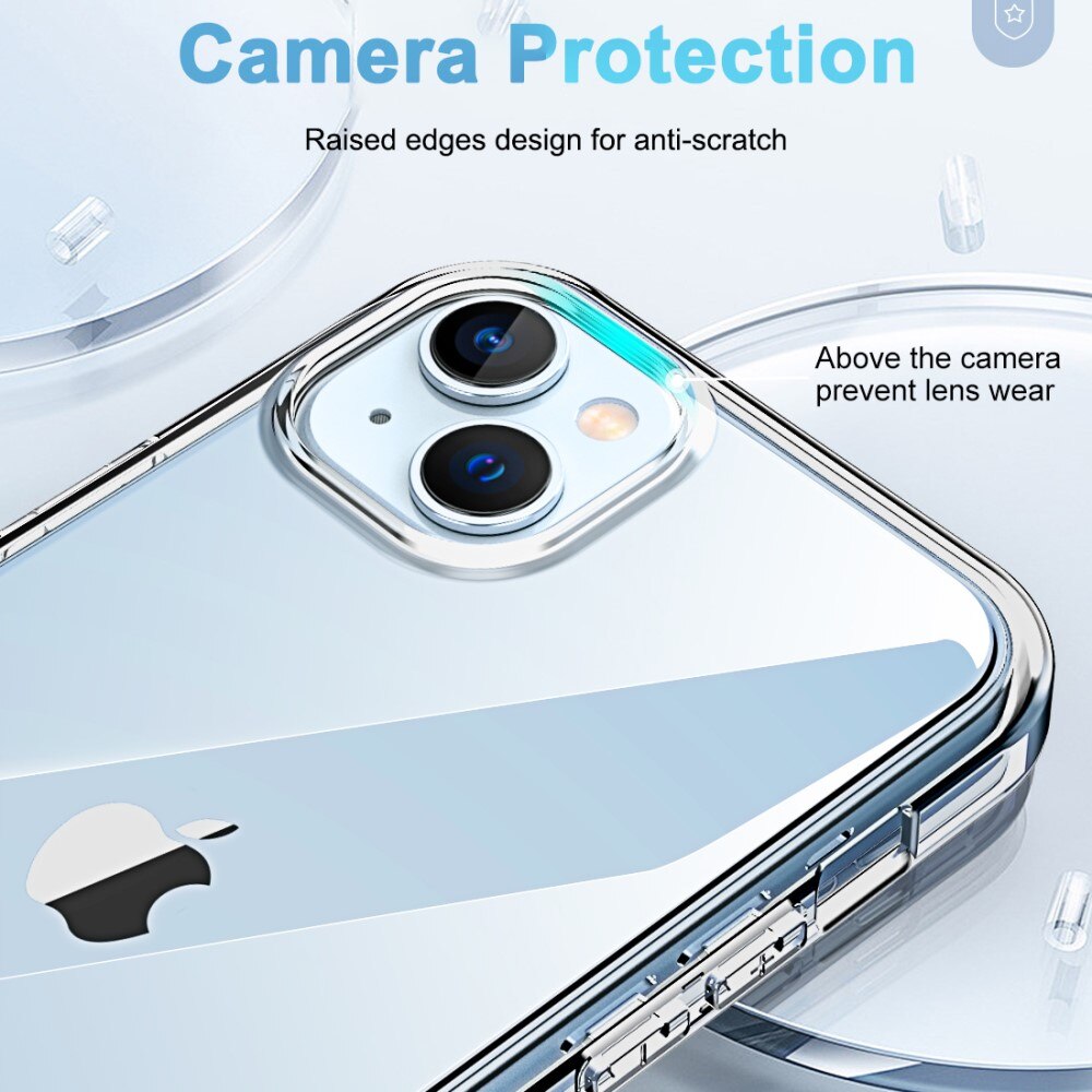 Full Protection Case Apple iPhone 14 Plus Gennemsigtig