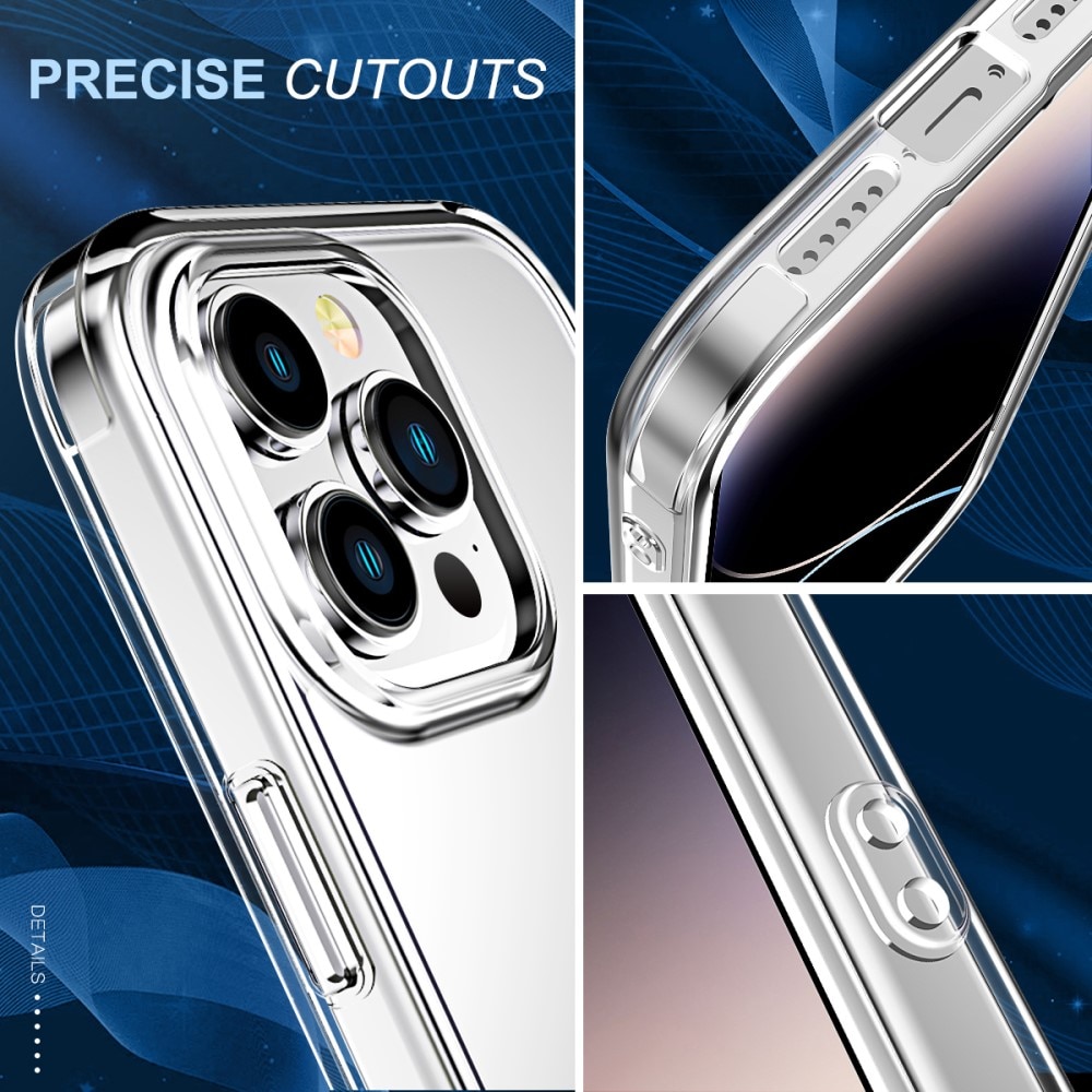 Full Protection Case iPhone 14 Pro gennemsigtig