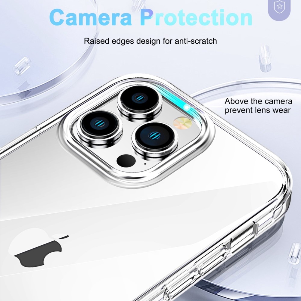 Full Protection Case iPhone 14 Pro Max gennemsigtig