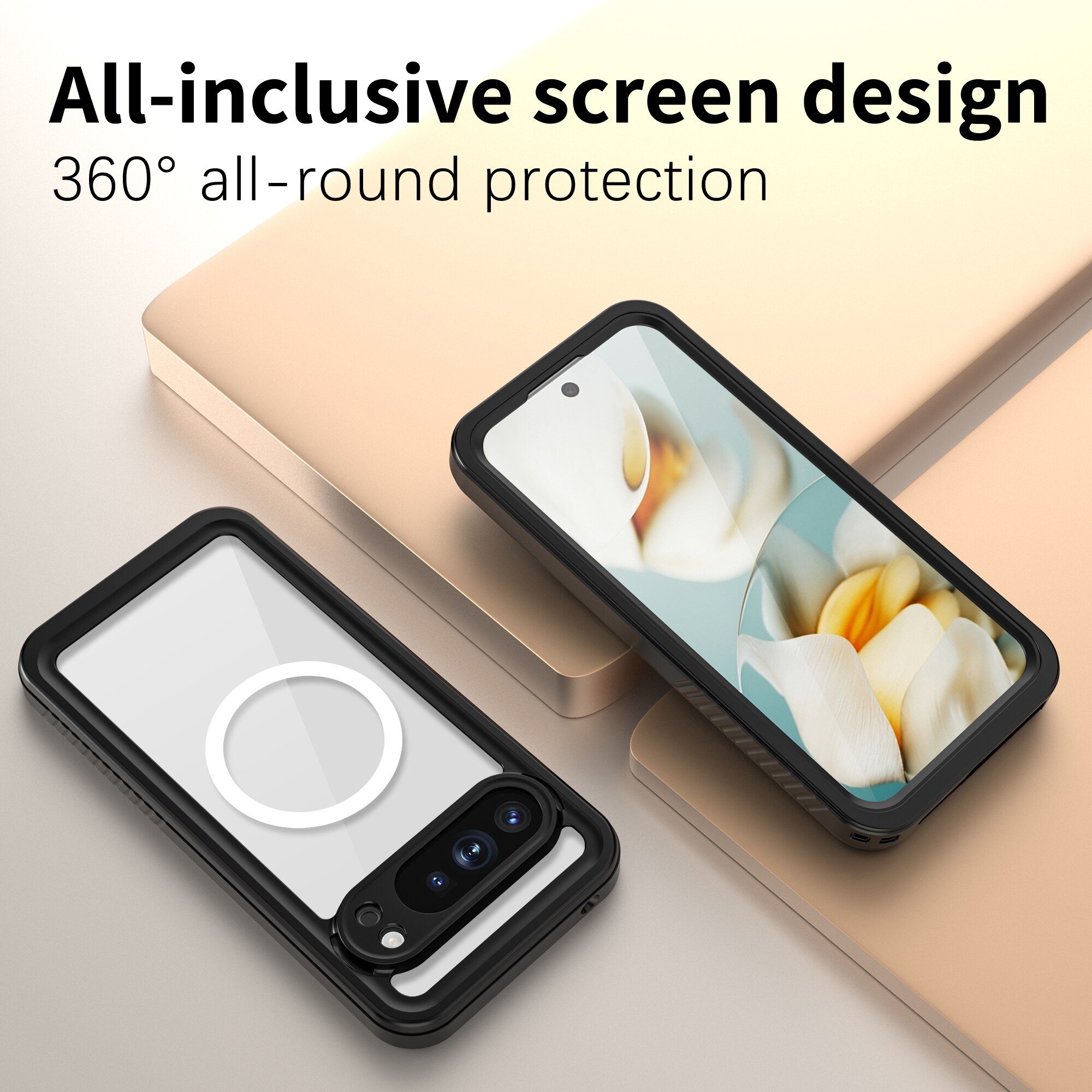 Vandtæt Cover Google Pixel 10 Pro XL gennemsigtig