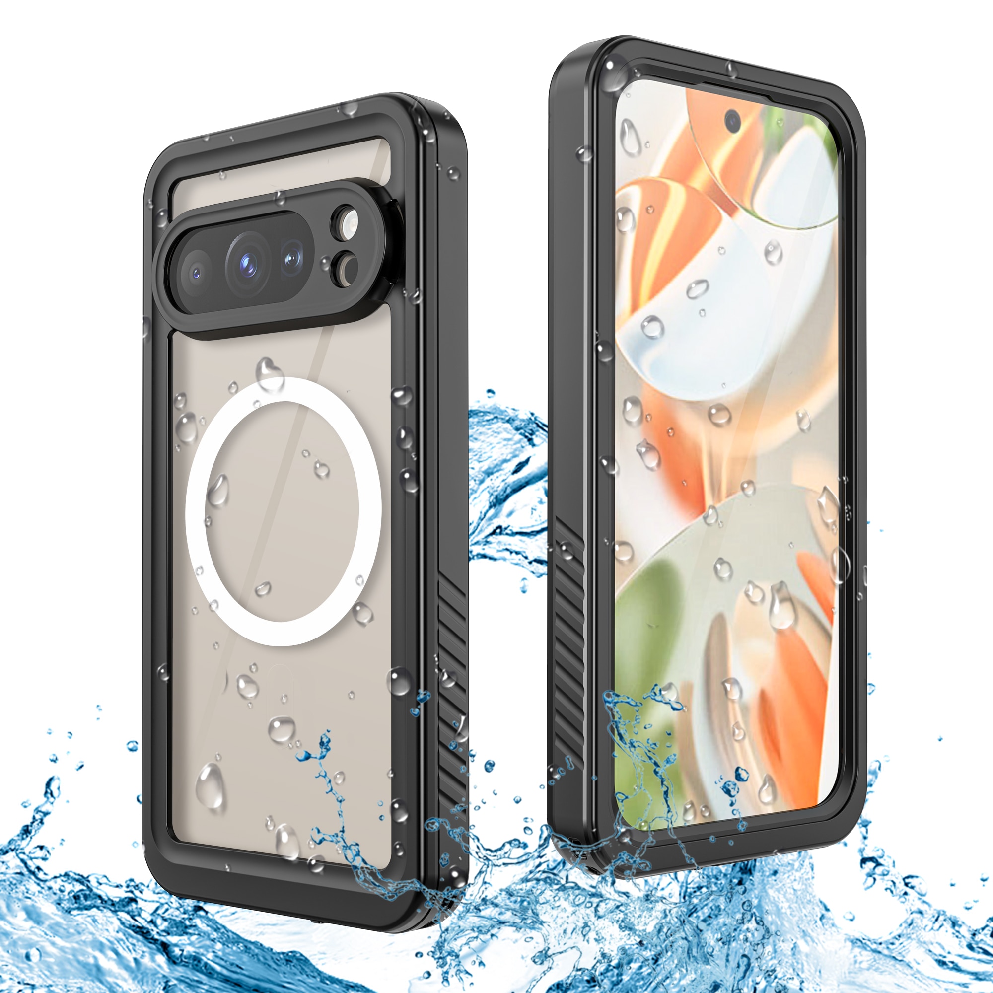 Vandtæt Cover Google Pixel 10 Pro gennemsigtig