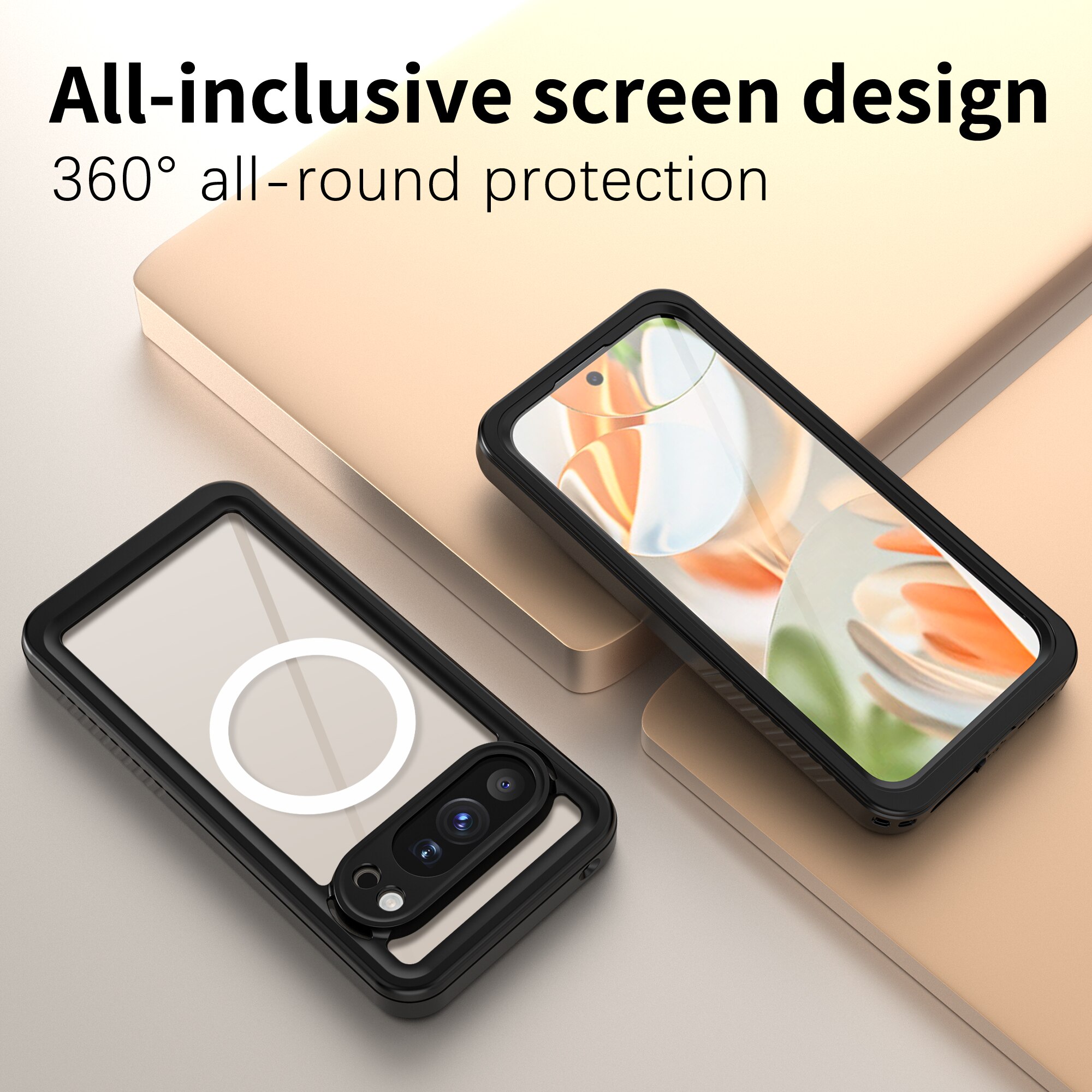 Vandtæt Cover Google Pixel 10 Pro gennemsigtig