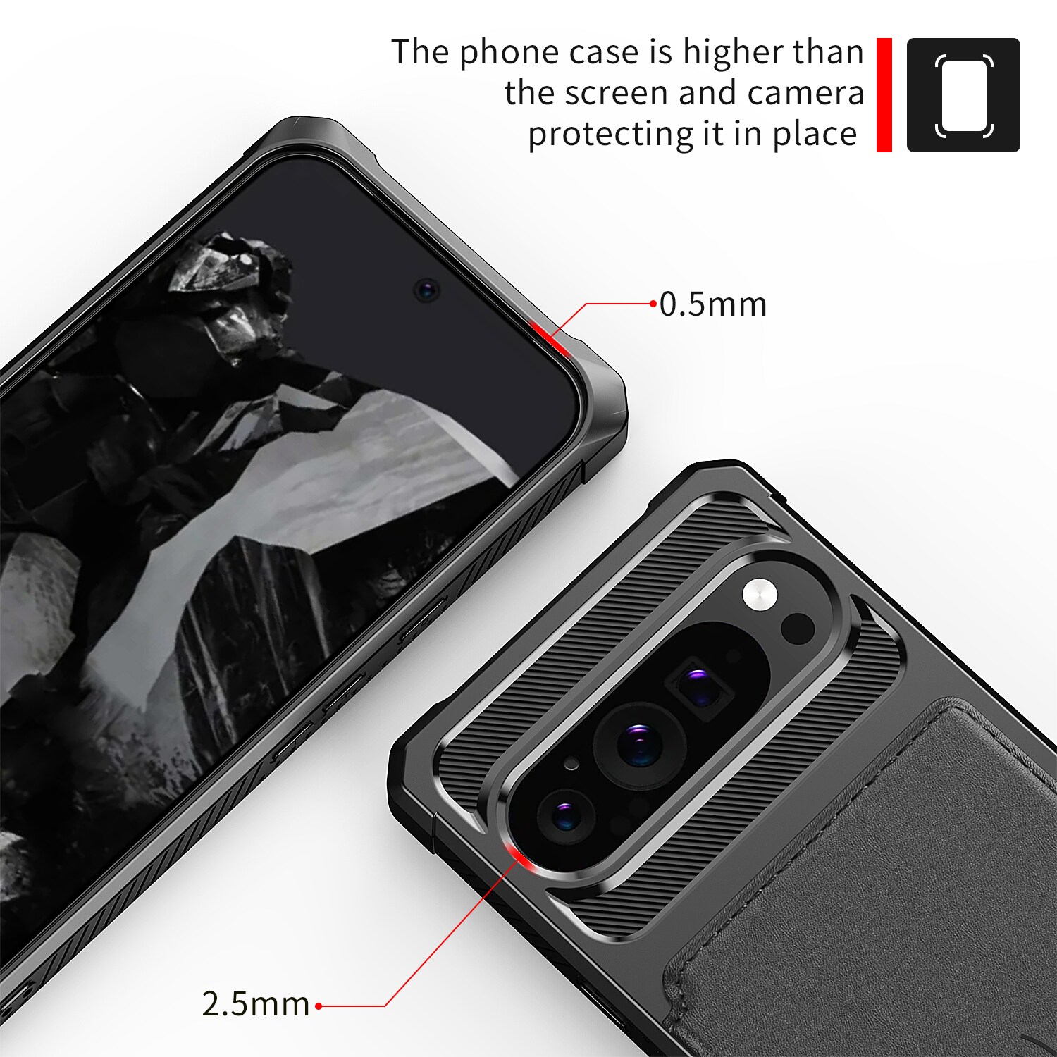 Tough Multi-slot Cover Google Pixel 10 Pro Sort