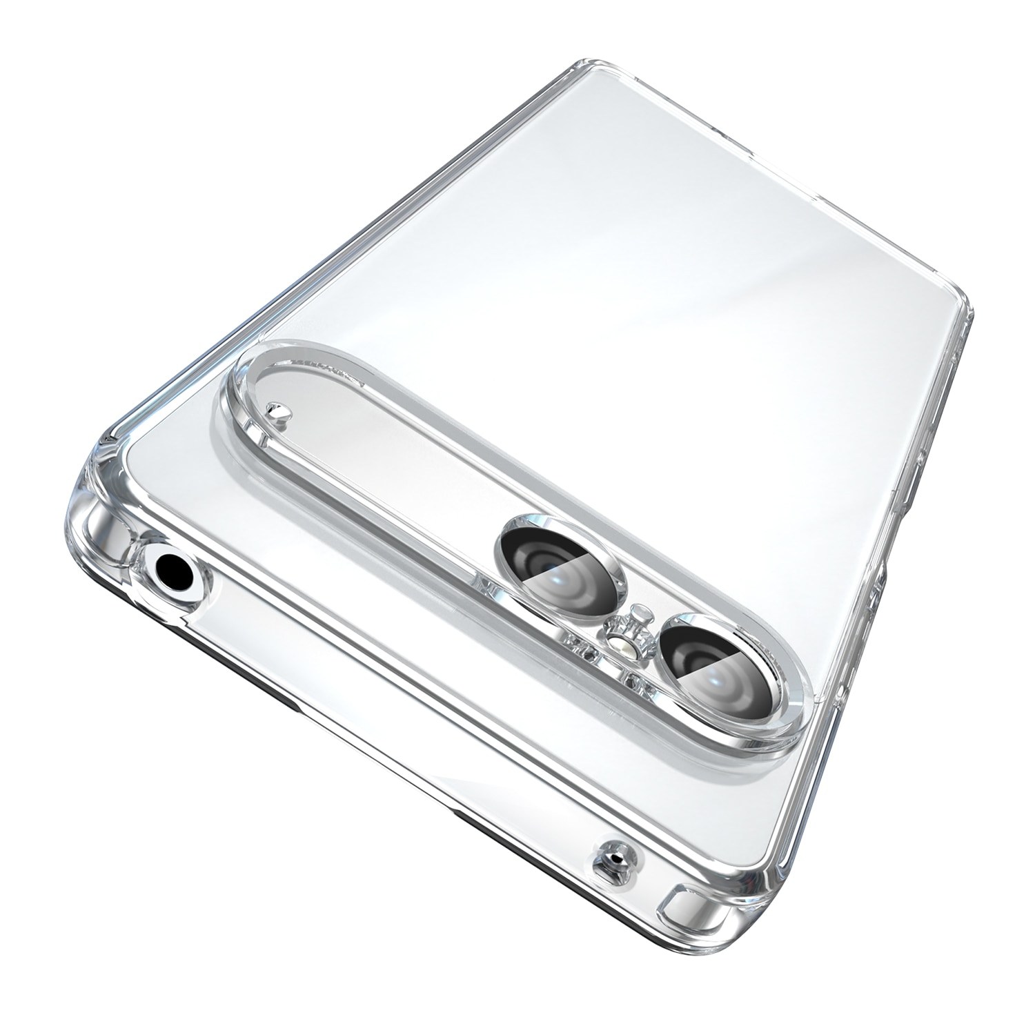 Hybridcover Sony Xperia 10 VII Gennemsigtig
