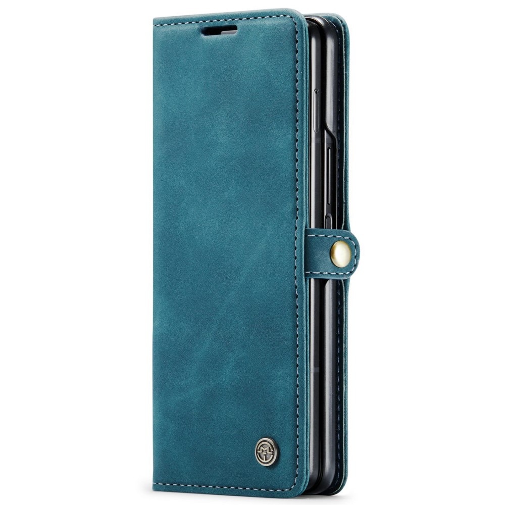 Slim Pung Etui Samsung Galaxy Z Fold 4 blå
