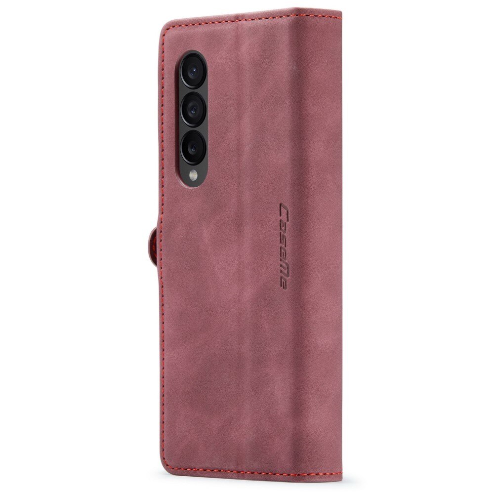 Slim Pung Etui Samsung Galaxy Z Fold 4 rød