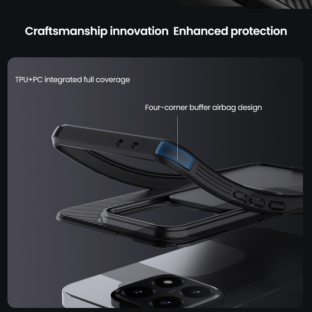CamShield Cover Xiaomi 15T Sort