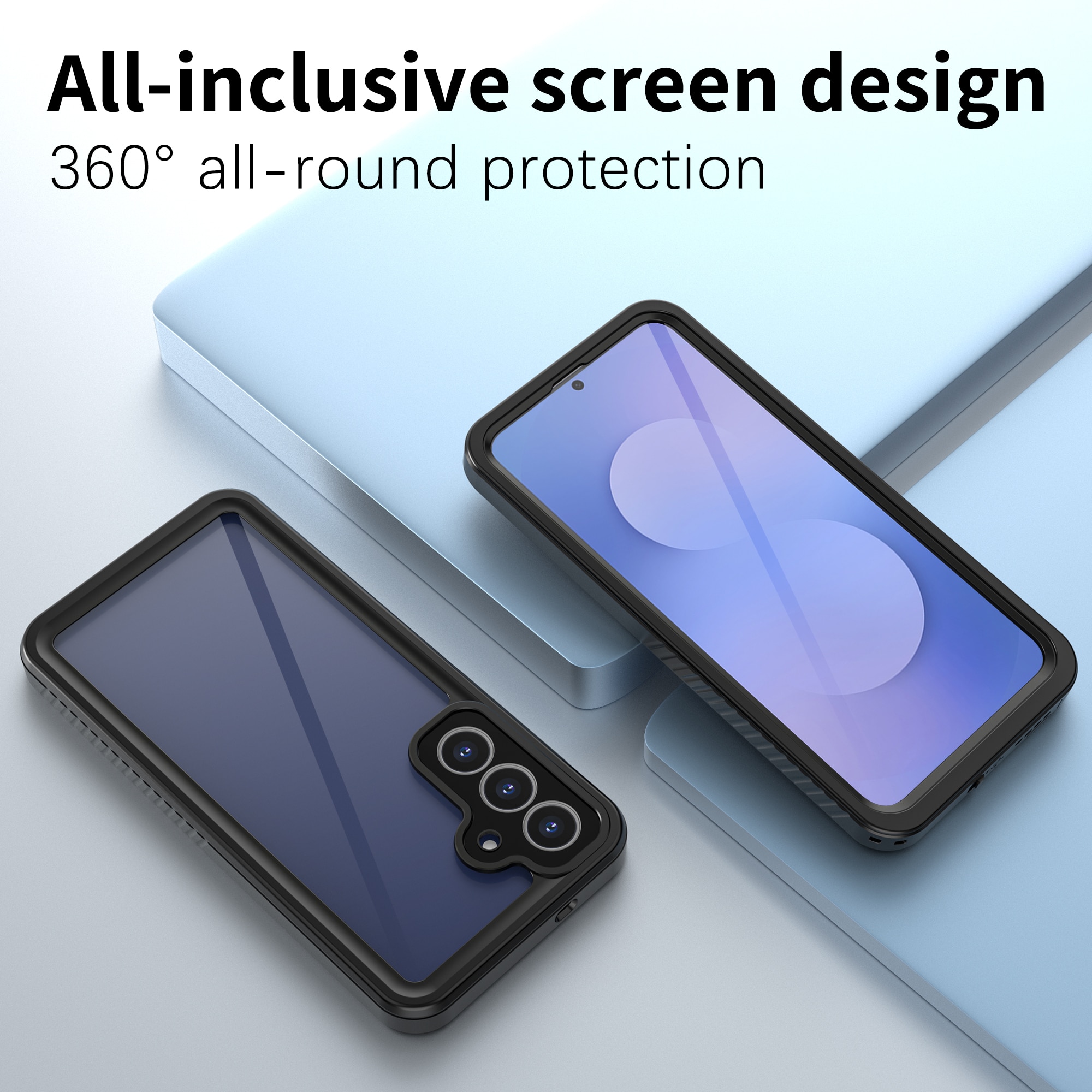 Vandtæt Cover Samsung Galaxy S25 FE gennemsigtig