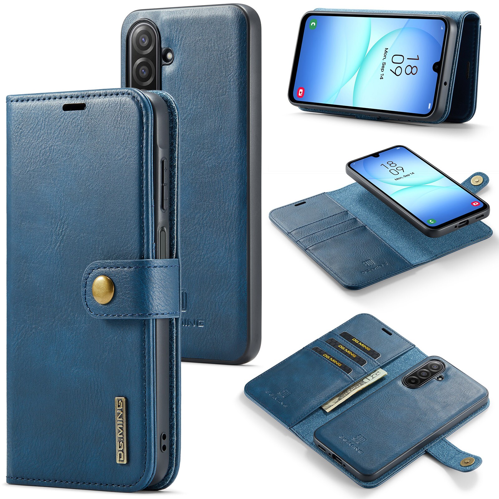 Magnet Wallet Samsung Galaxy A17 Blue