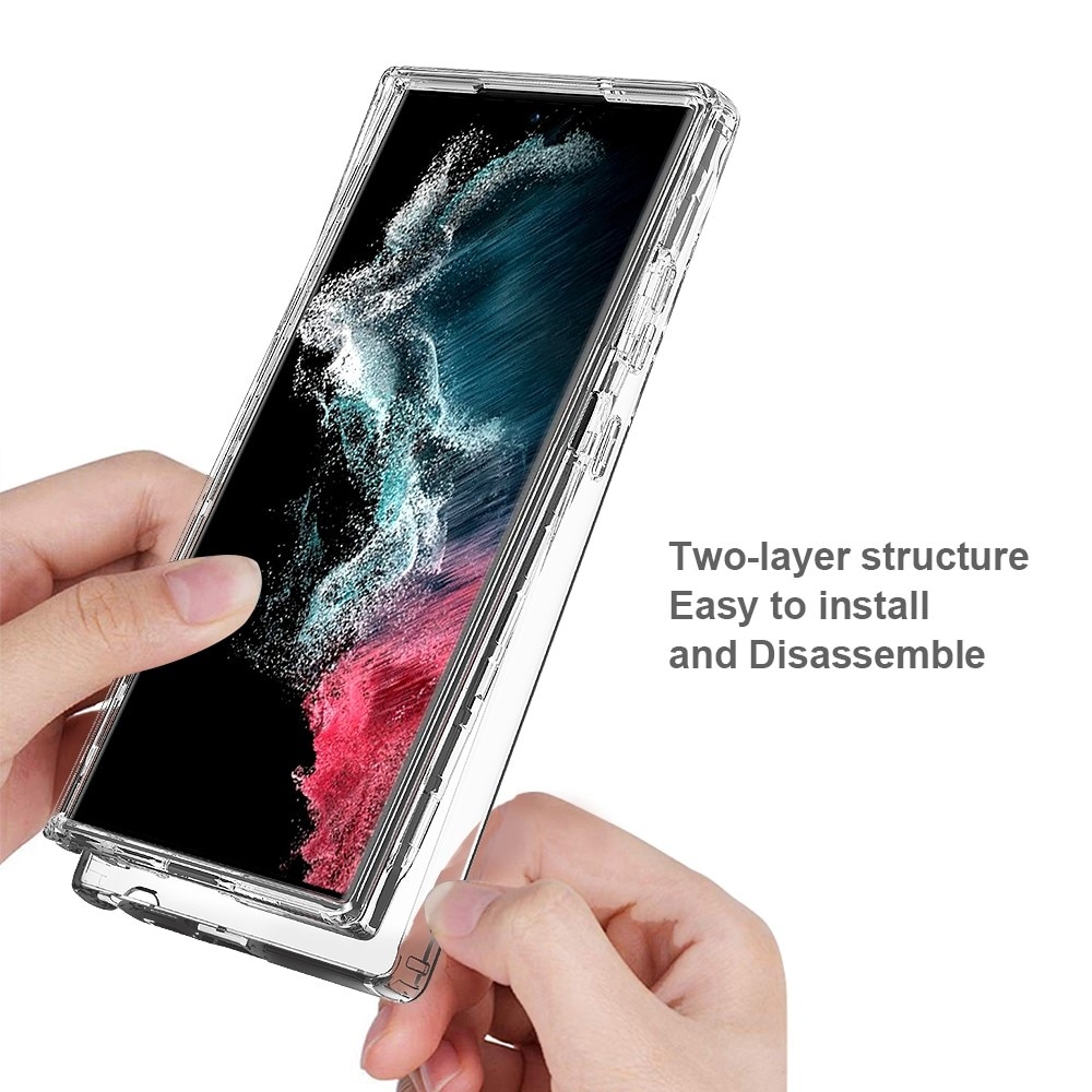 Full Cover Case Samsung Galaxy S23 Ultra gennemsigtig
