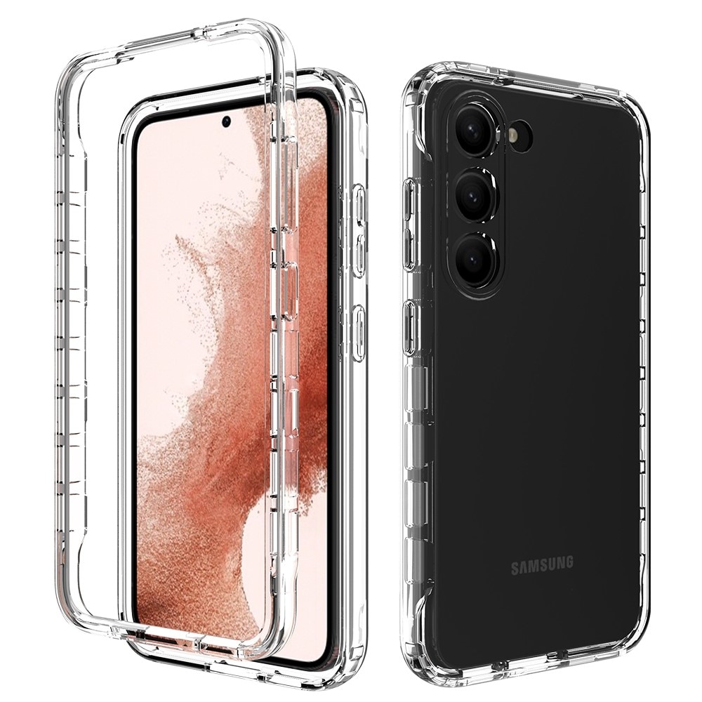 Full Cover Case Samsung Galaxy S23 Plus gennemsigtig
