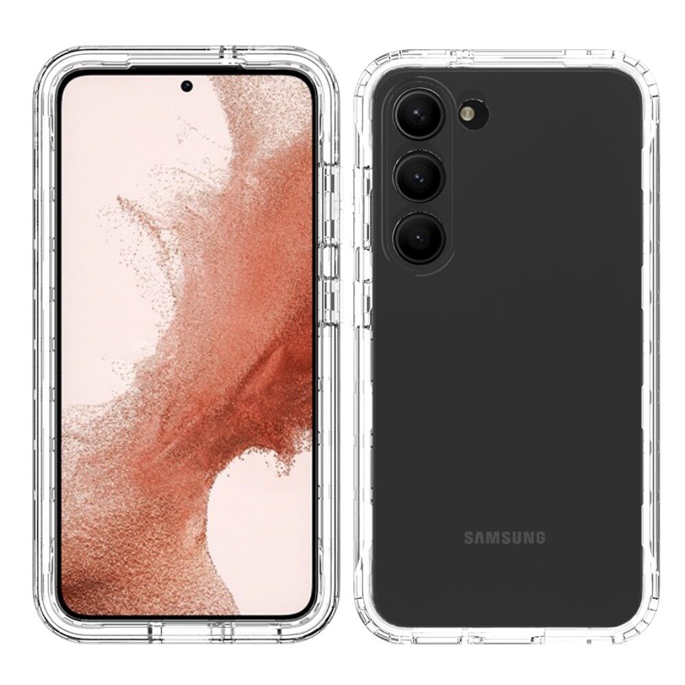 Full Cover Case Samsung Galaxy S23 Plus Gennemsigtig