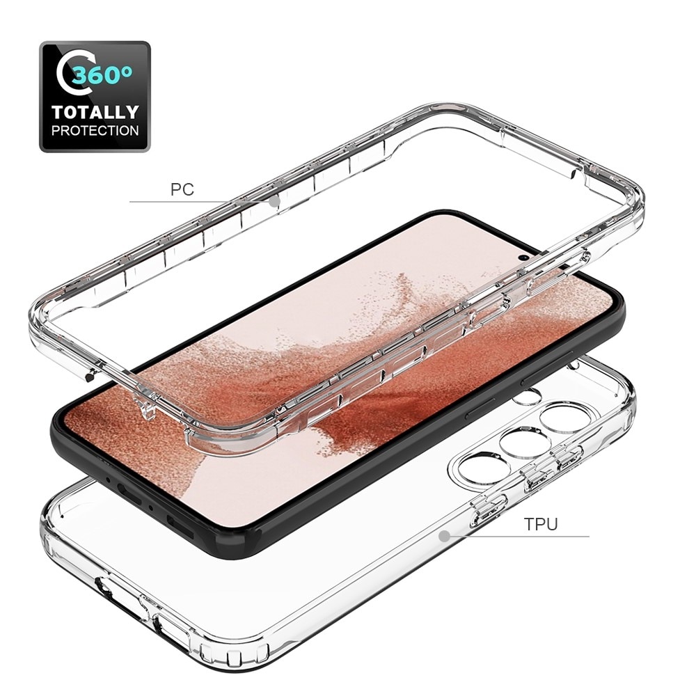 Full Cover Case Samsung Galaxy S23 Plus gennemsigtig