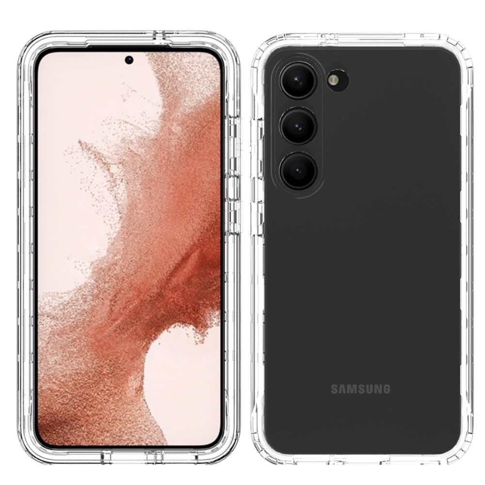 Full Protection Case Samsung Galaxy S23 Plus Gennemsigtig