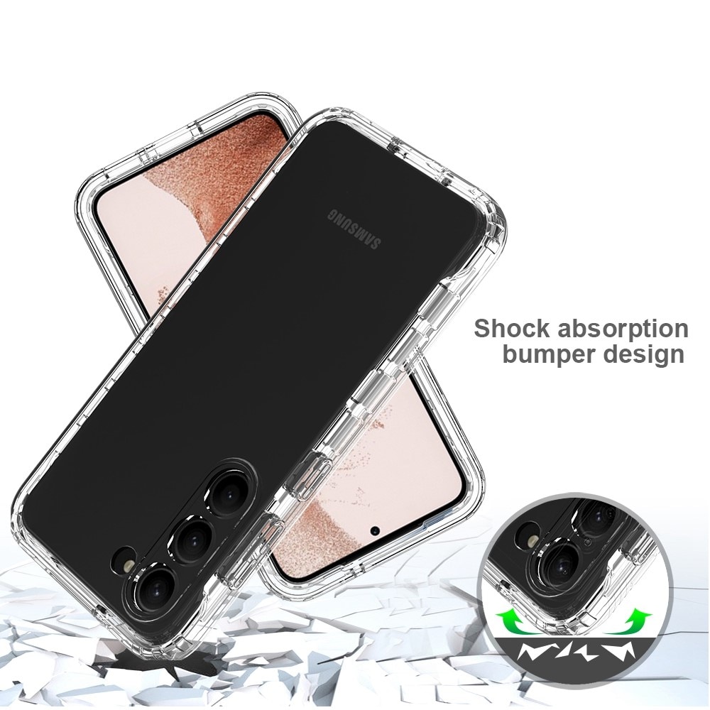 Full Protection Case Samsung Galaxy S23 Plus Gennemsigtig