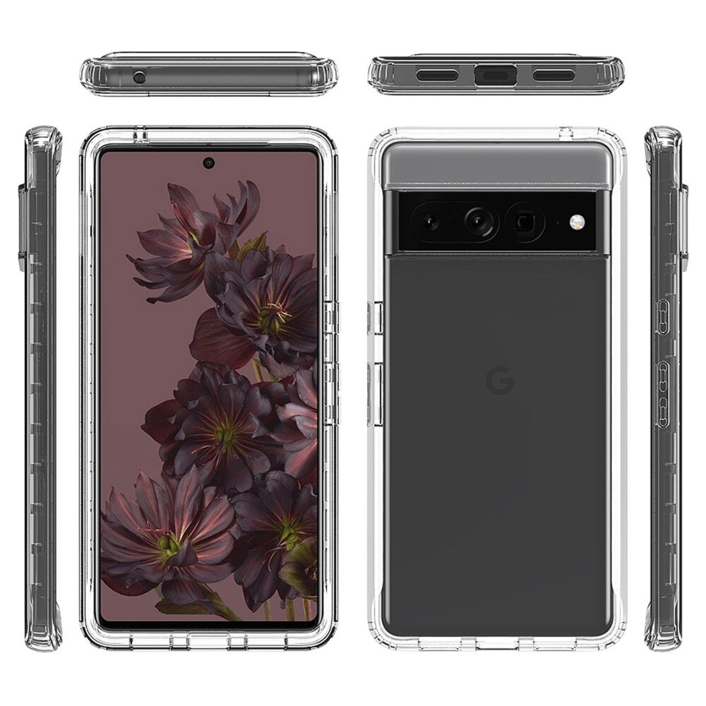 Full Protection Case Google Pixel 7 Pro gennemsigtig