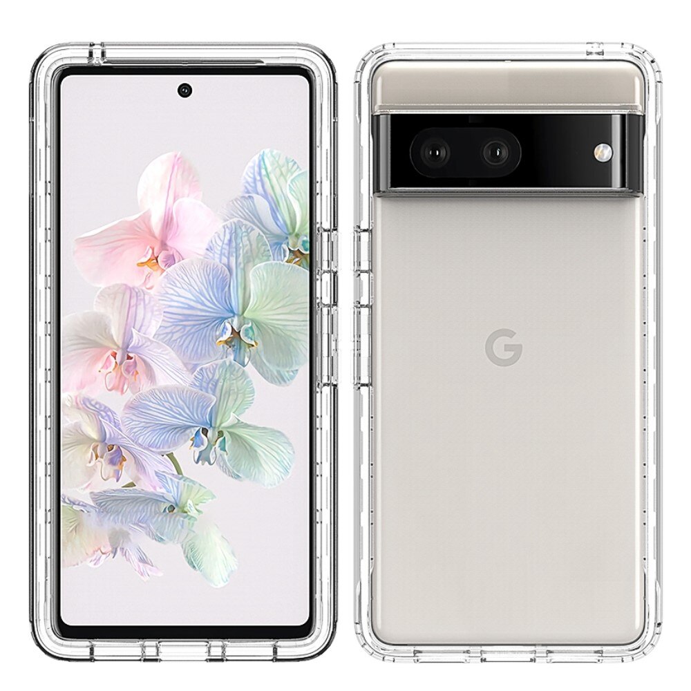 Full Cover Case Google Pixel 7 gennemsigtig