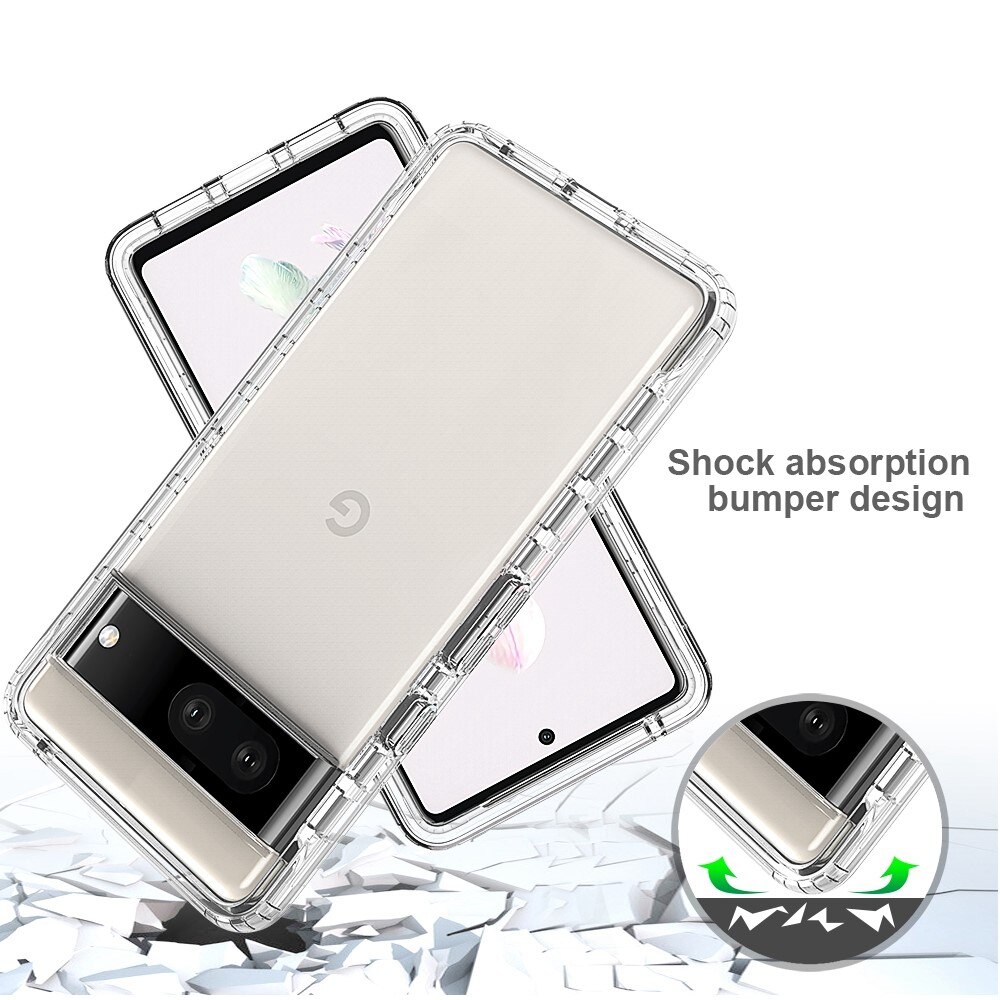 Full Cover Case Google Pixel 7 Gennemsigtig