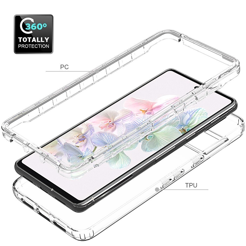 Full Cover Case Google Pixel 7 Gennemsigtig