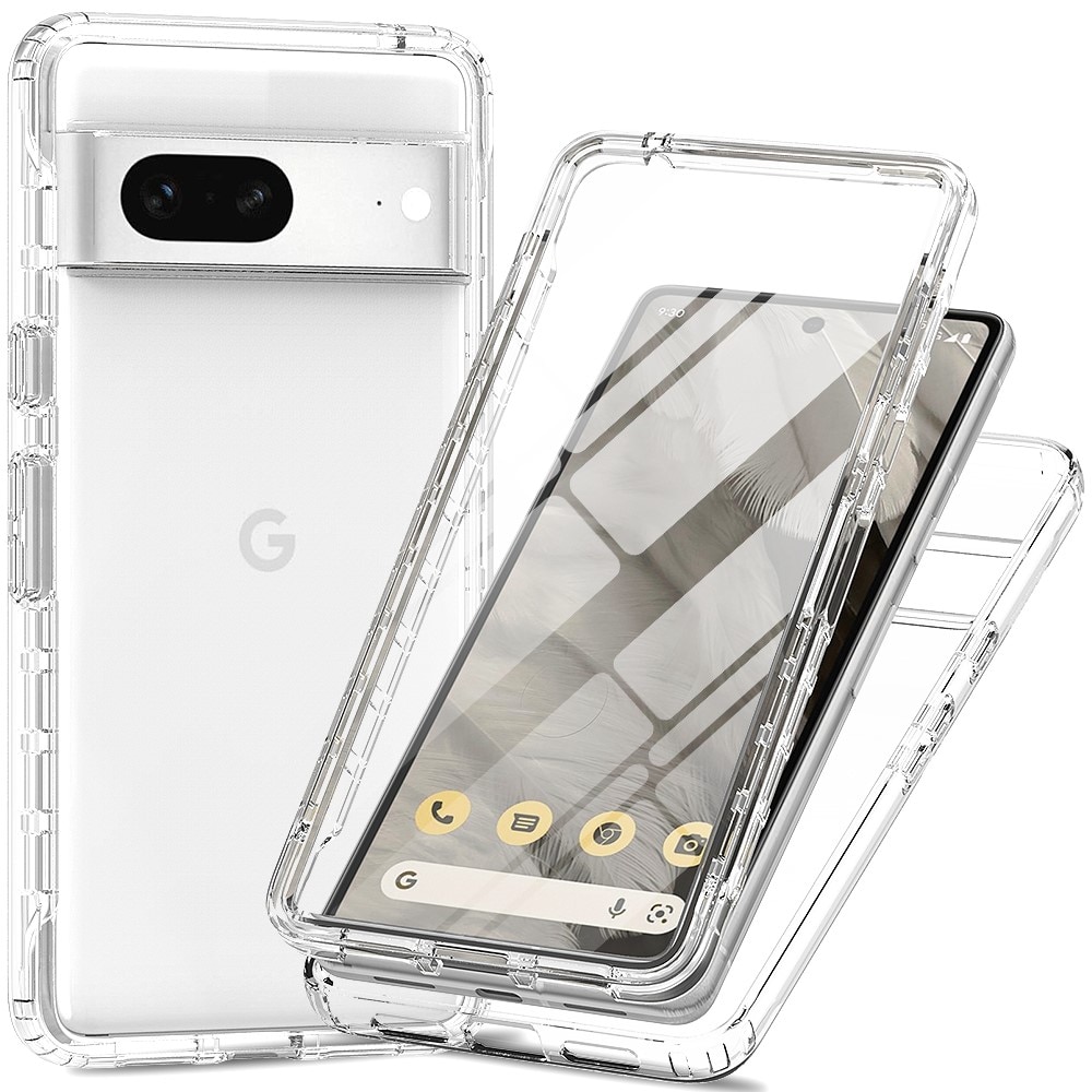 Full Protection Case Google Pixel 7 gennemsigtig