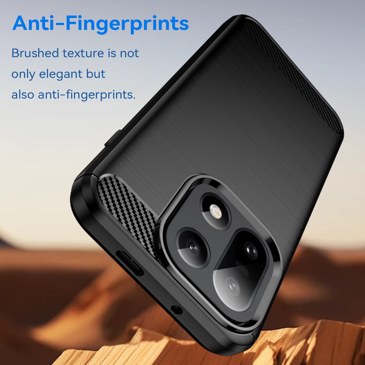  OnePlus 15 Cover TPU Brushed Sort