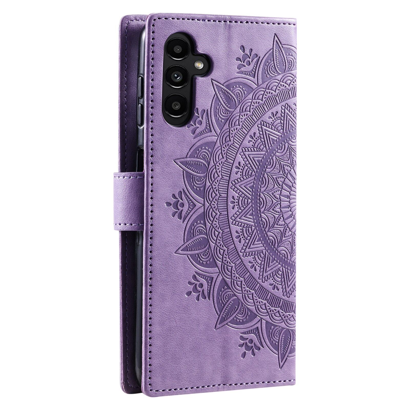 Læderetui Mandala Samsung Galaxy A37 Lilla
