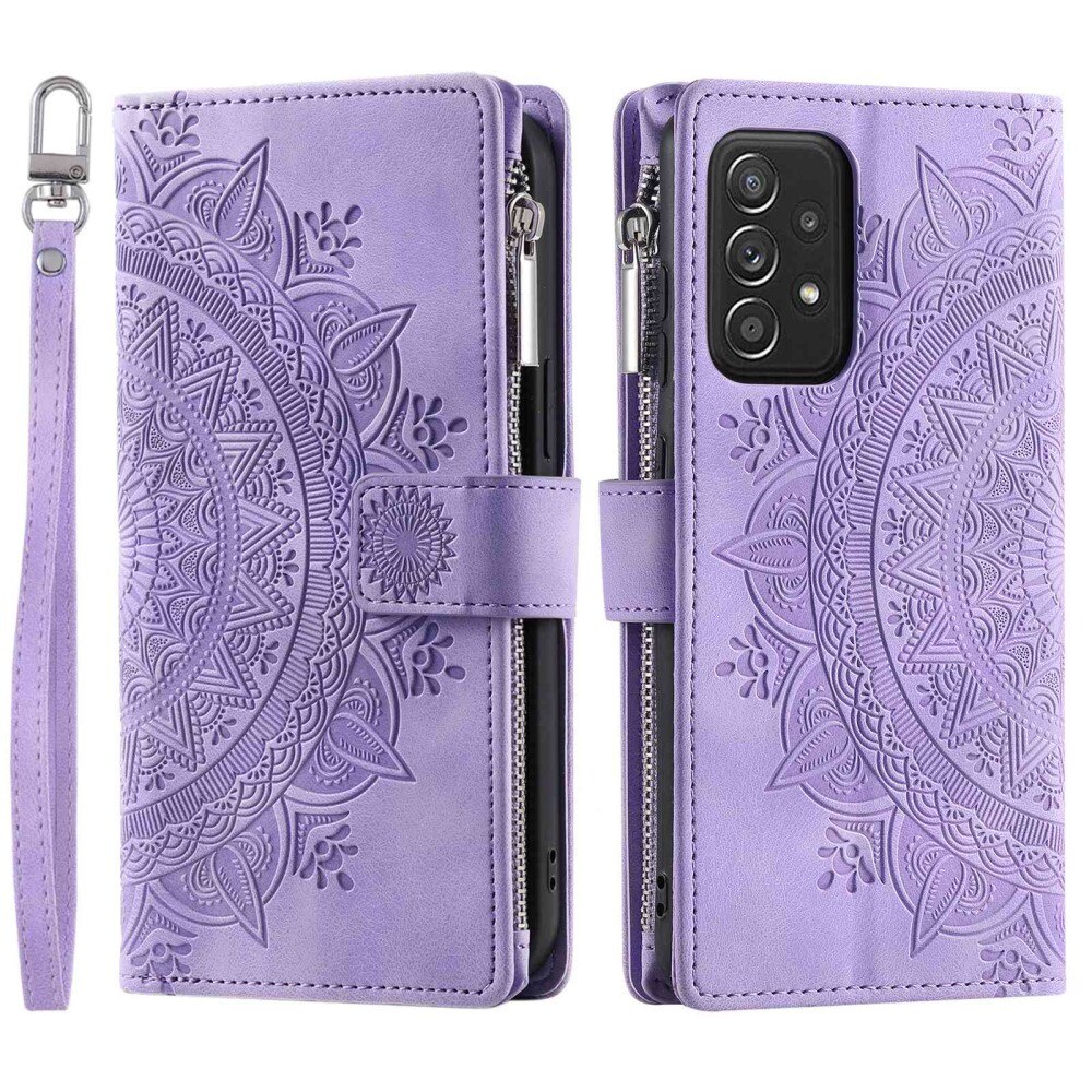 Pung Taske Samsung Galaxy A53 Mandala lila