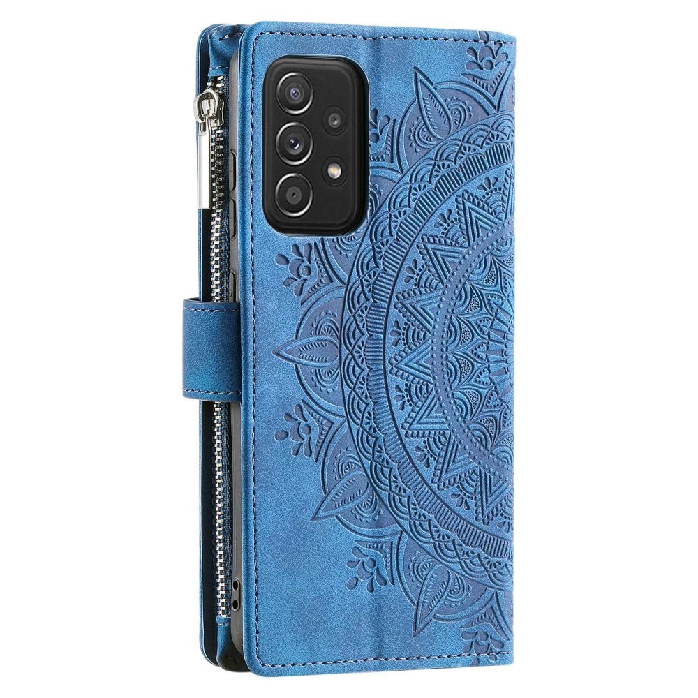 Pung Taske Samsung Galaxy A52/A52s Mandala blå