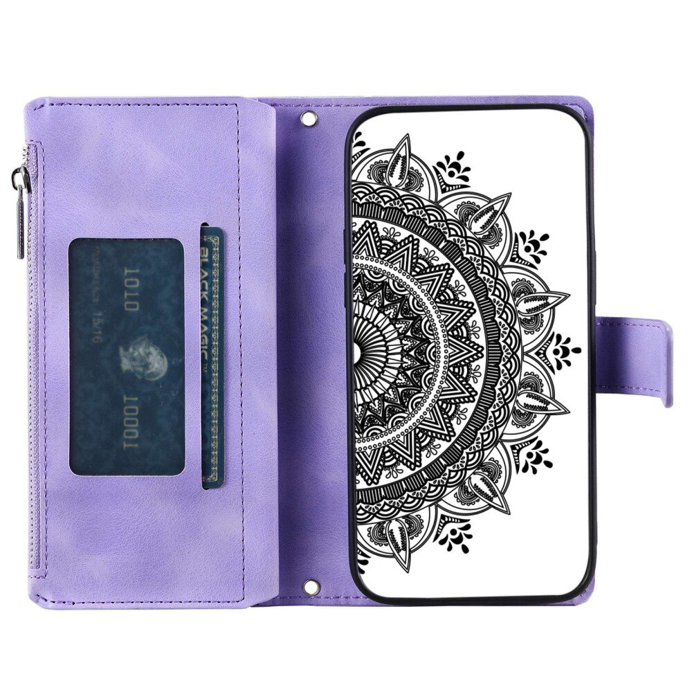Pung Taske Samsung Galaxy S23 Mandala lila