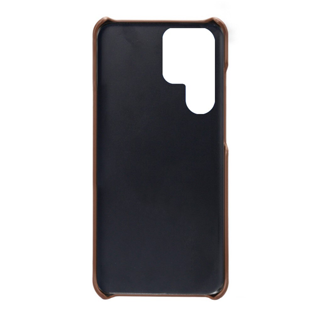 Card Slots Case Samsung Galaxy S23 Ultra Brun
