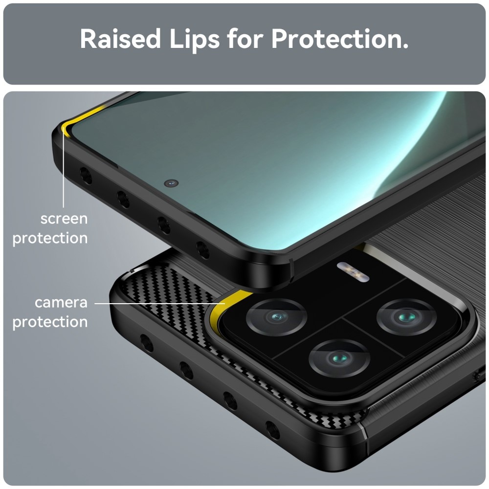 Xiaomi 13 Pro Cover TPU Brushed Black