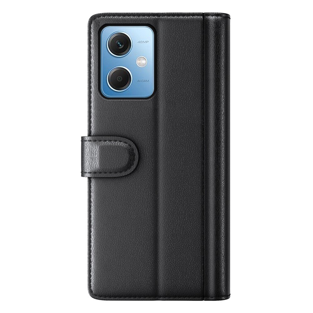 Ægte Læderetui Xiaomi Redmi Note 12 Sort