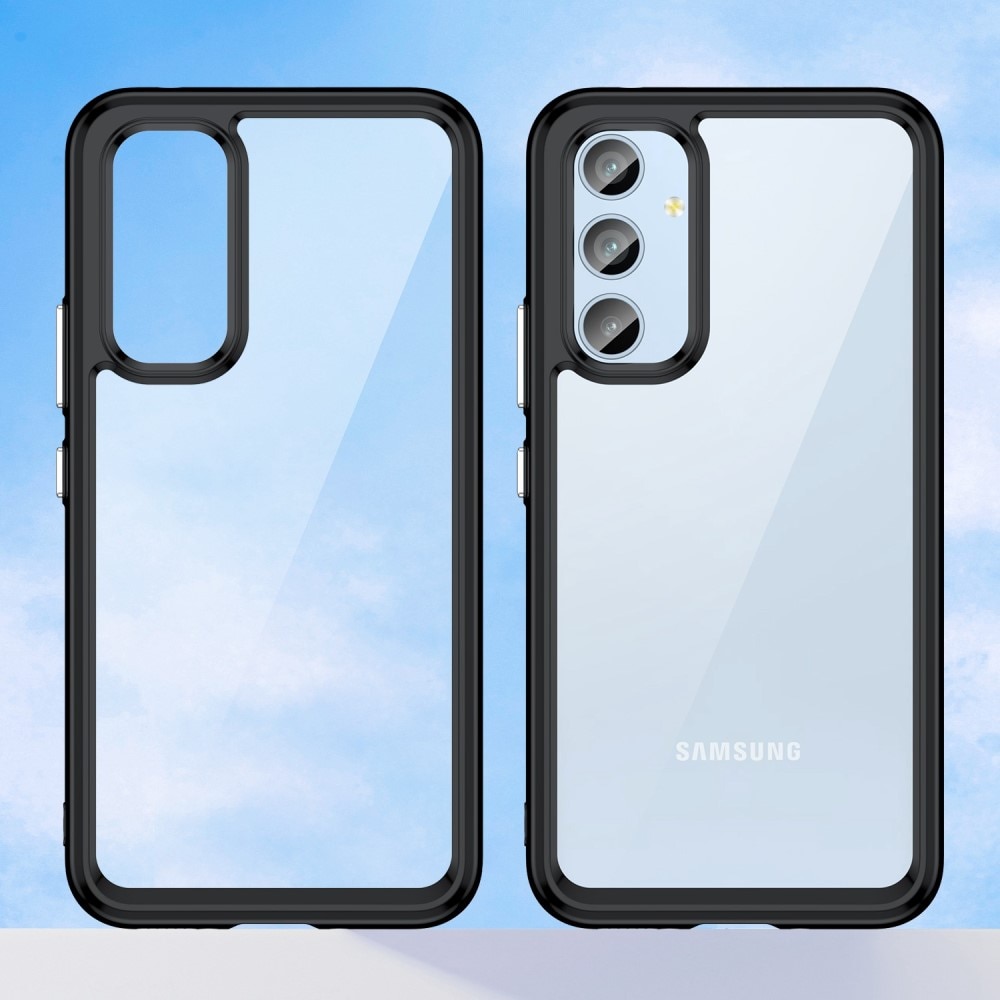Crystal Hybrid Case Samsung Galaxy A54 sort