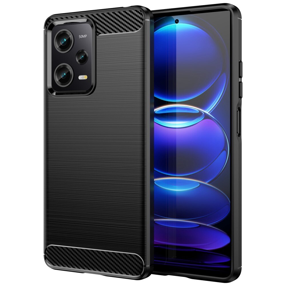 Xiaomi Redmi Note 12 Pro Cover TPU Brushed Sort