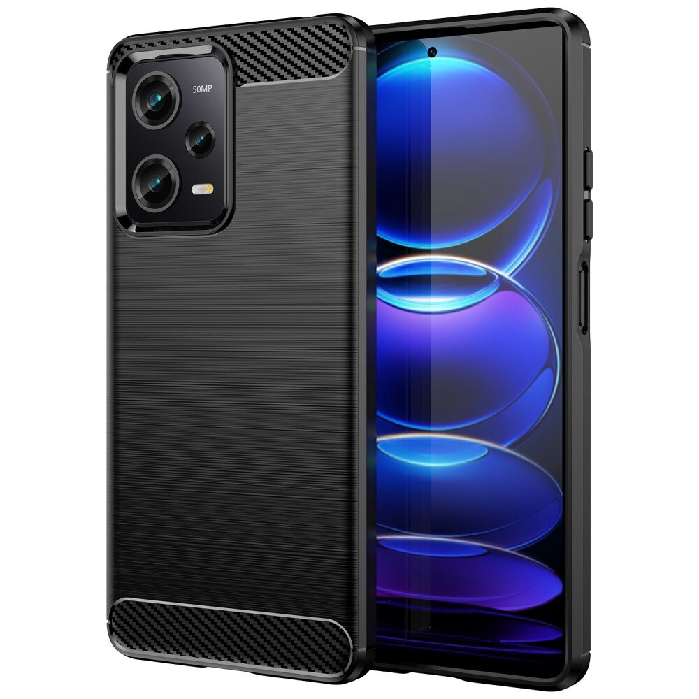 Xiaomi Redmi Note 12 Pro 5G Cover TPU Brushed Black