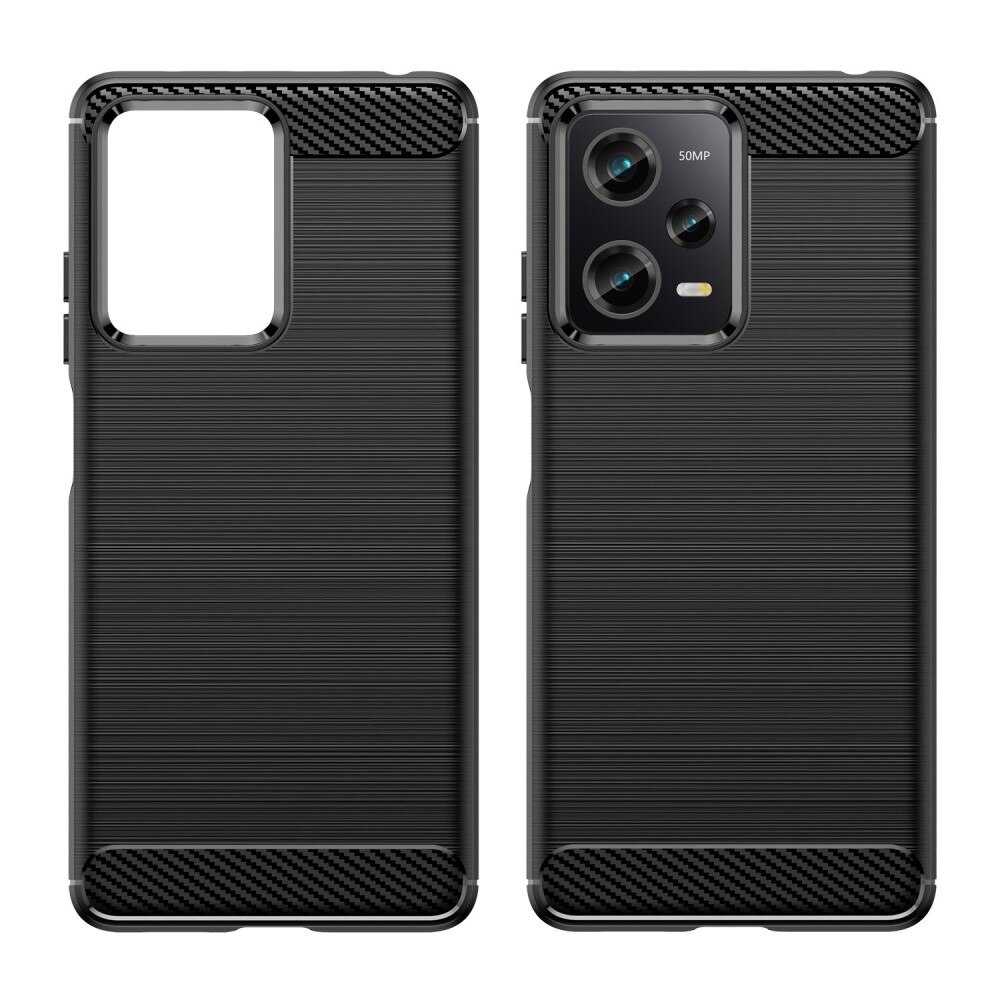 Xiaomi Redmi Note 12 Pro Cover TPU Brushed Sort