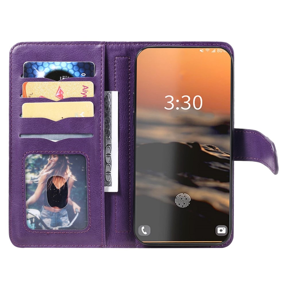 Mobiltaske Multi-slot Samsung Galaxy S23 Ultra lila