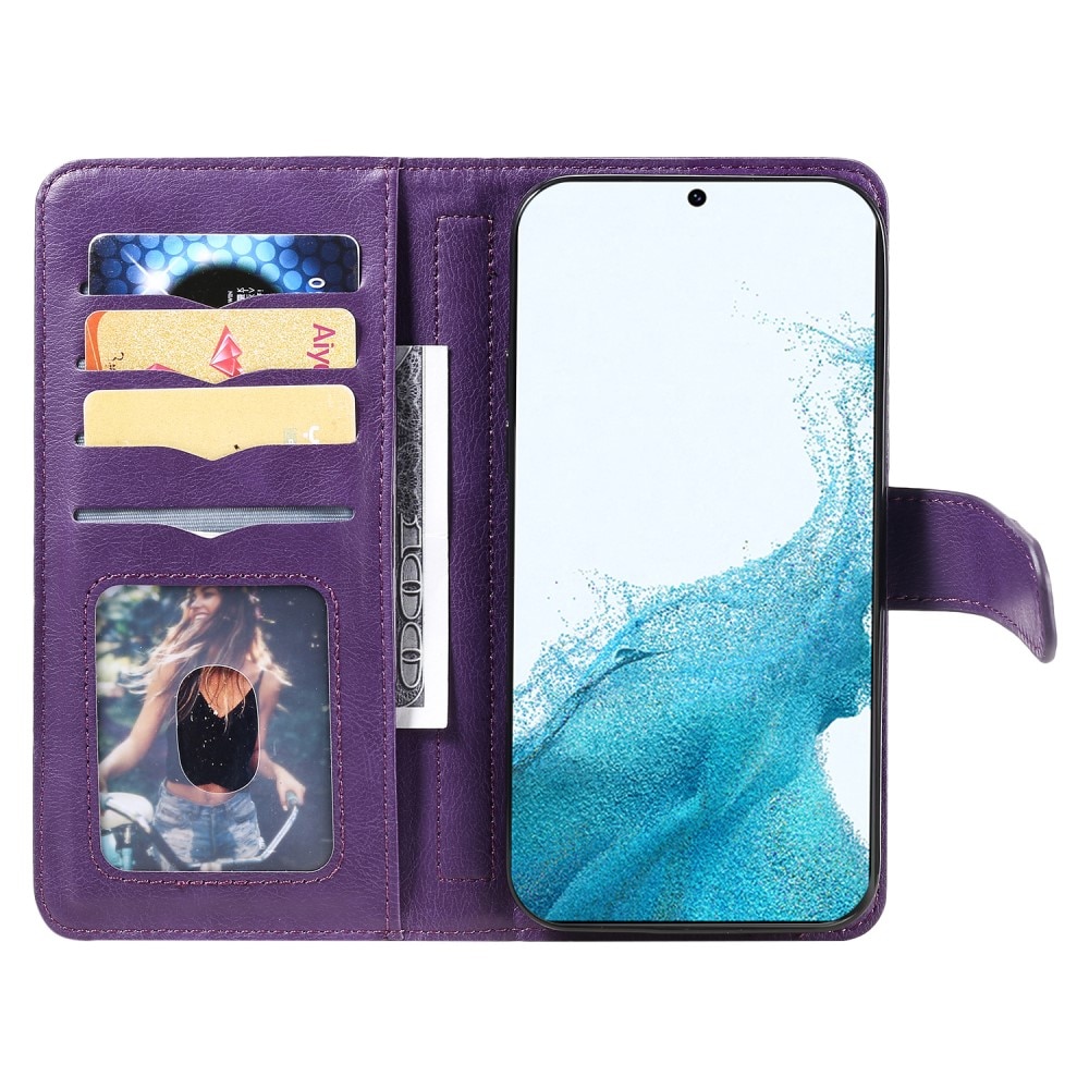 Mobiltaske Multi-slot Samsung Galaxy S23 lila
