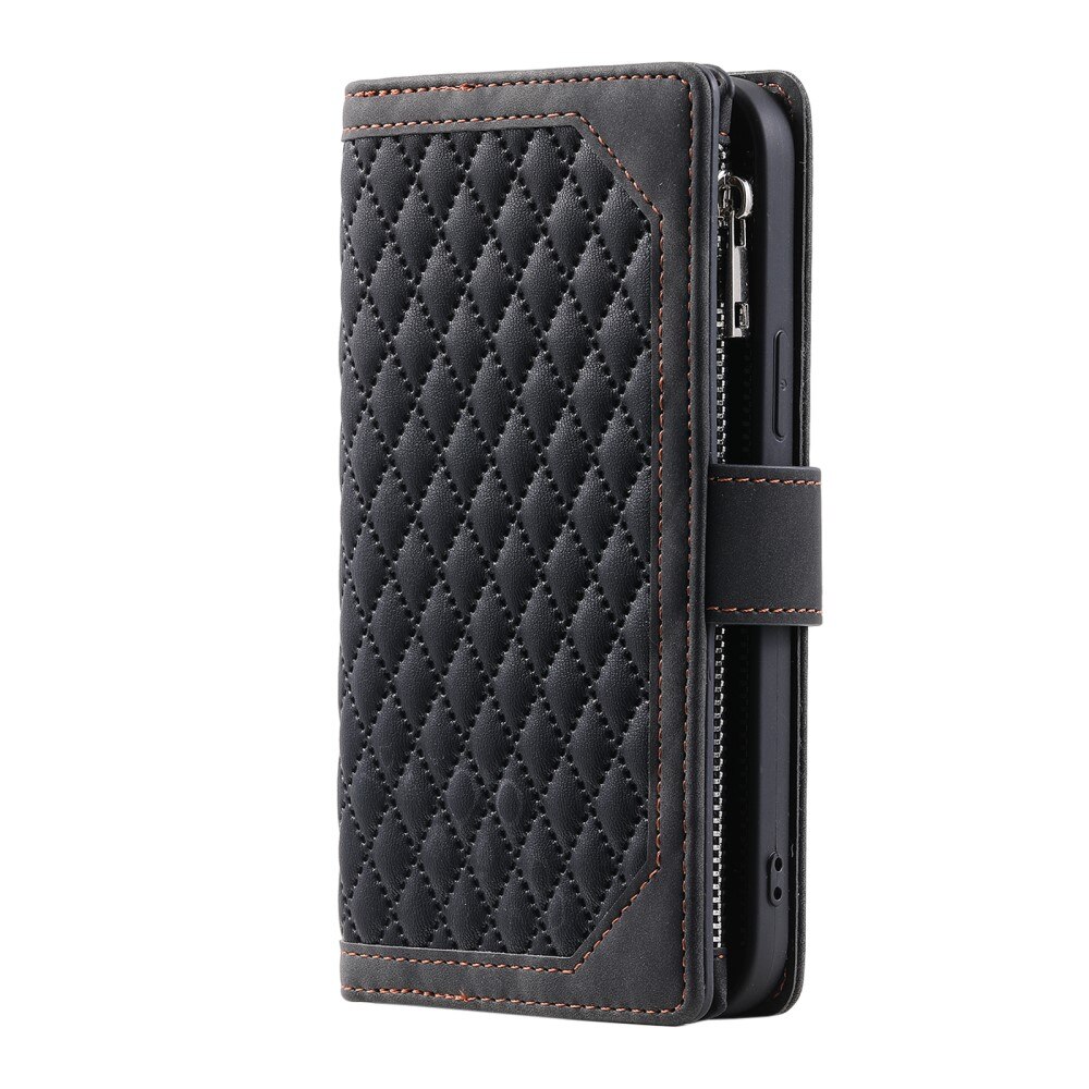 Pung Taske Samsung Galaxy S23 Ultra Quilted sort