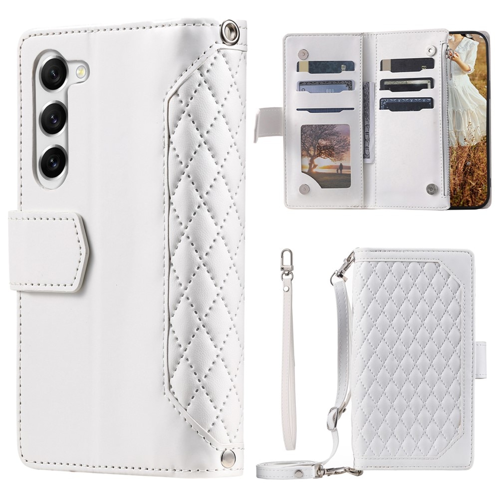 Pung Taske Samsung Galaxy S23 Quilted hvid