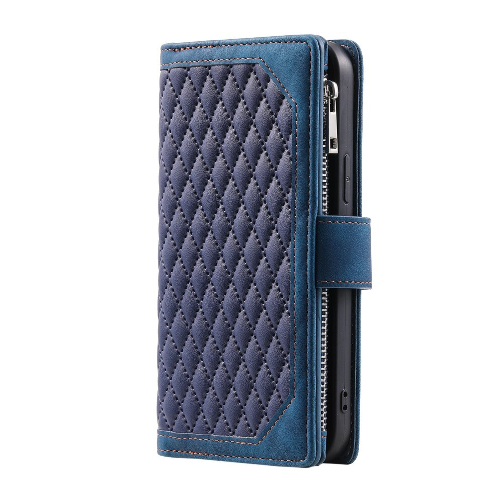 Pung Taske Samsung Galaxy S23 Plus Quilted Blå